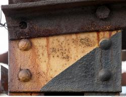 Photo Textures of Metal Rivets and Fasteners